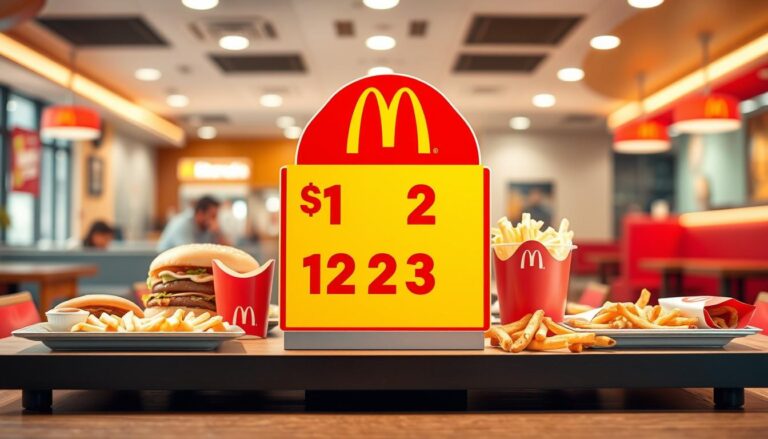 McDonald's $1 $2 $3 Menu with Prices