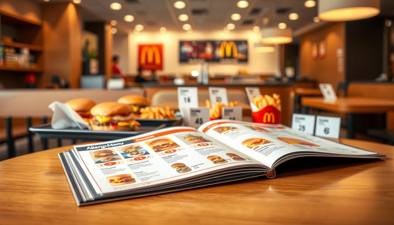 McDonald's Allergen Menu