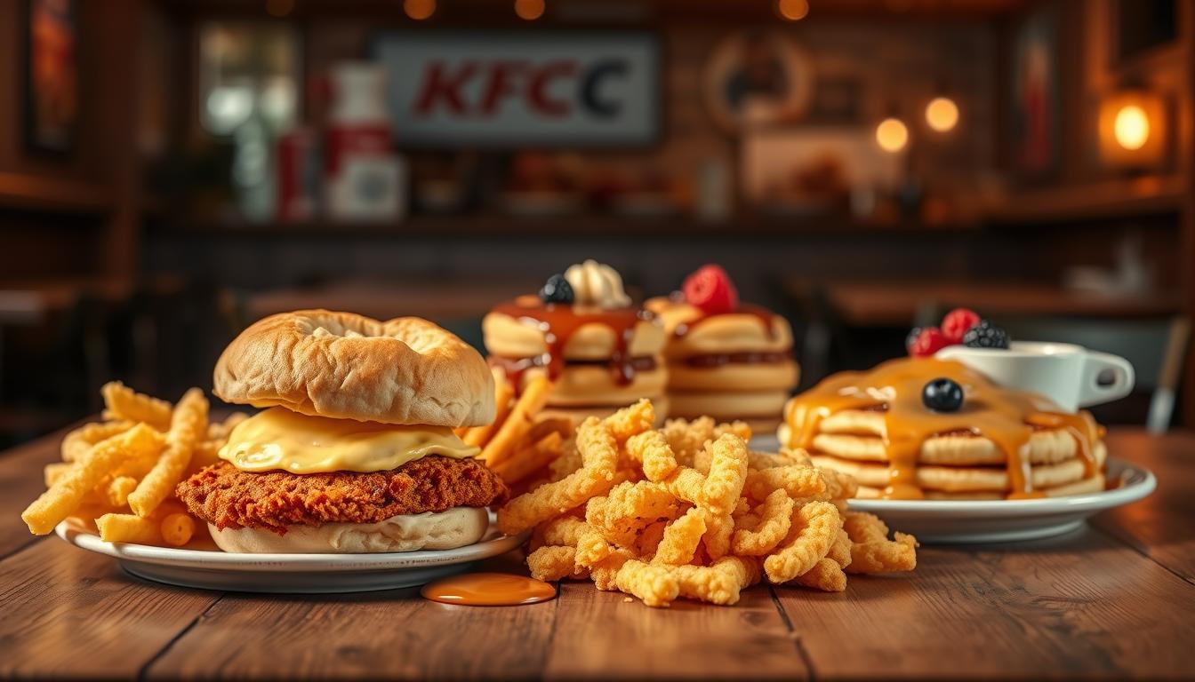 KFC Breakfast Menu