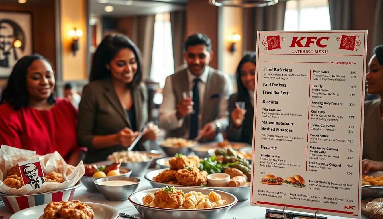 KFC Catering Menu