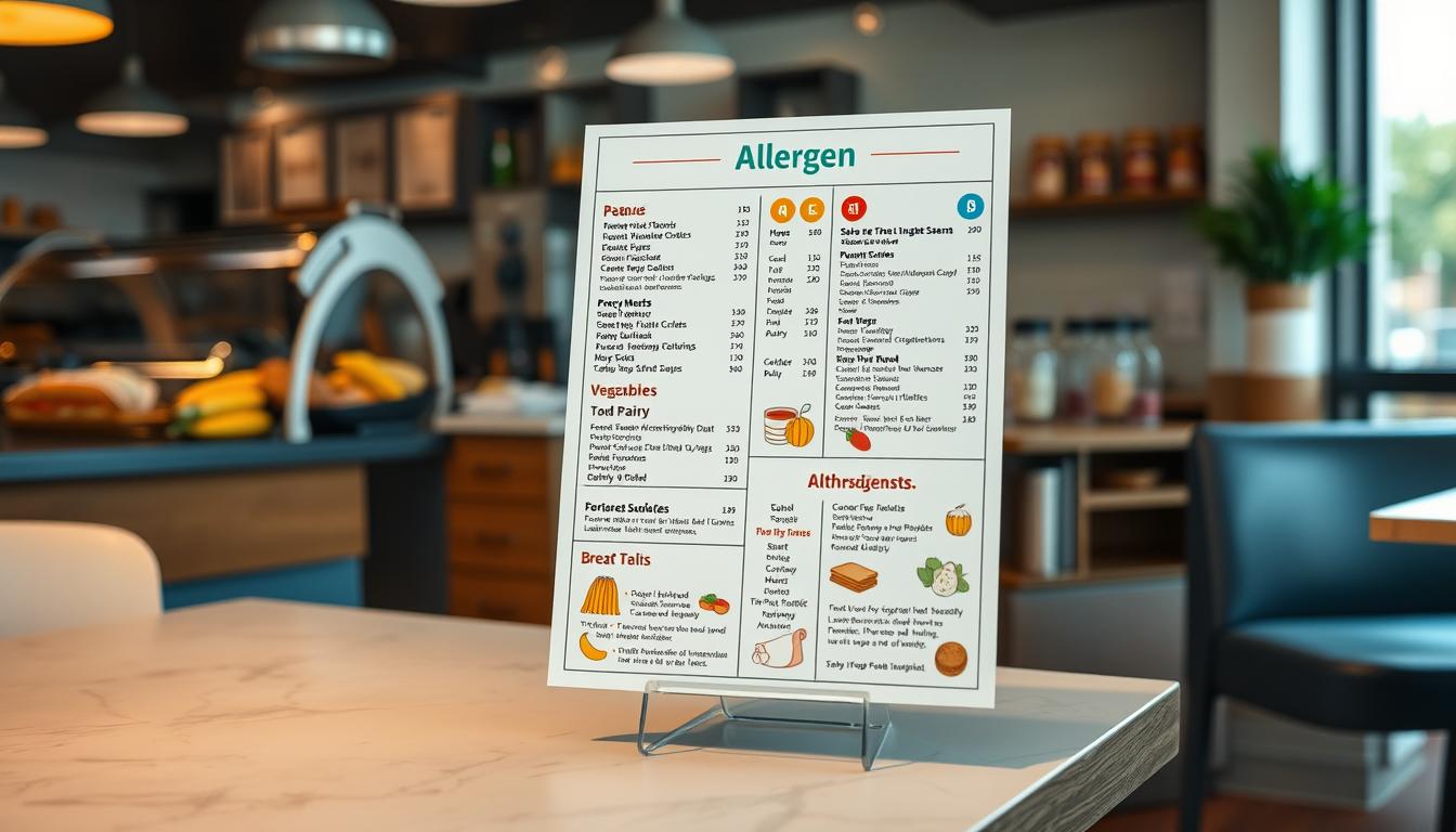 subway allergen menu
