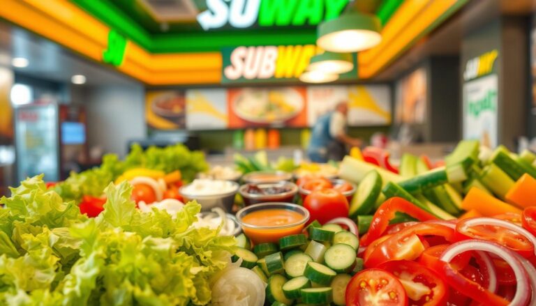 subway menu toppings
