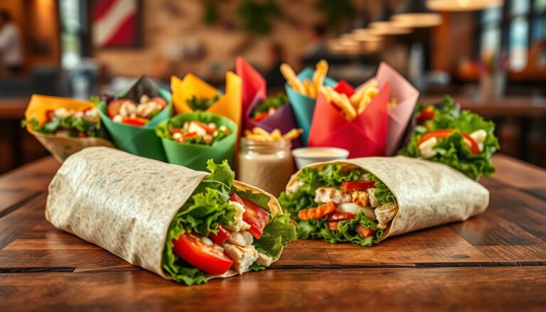 subway wraps menu